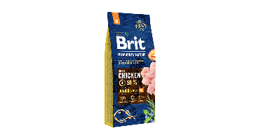Brit Premium by Nature hondenvoer Junior M 15 kg
