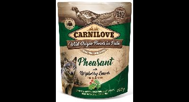 Carnilove Dog Pouch Pate Pheasant with Raspberry Leaves 300 gram