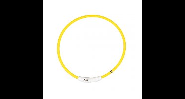 Duvo+ Flash Light USB Nylon Geel 65 cm