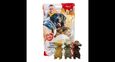 Duvo+ Chew! Stuffed Dental Crocodiles 7,66 cm 7 stuks