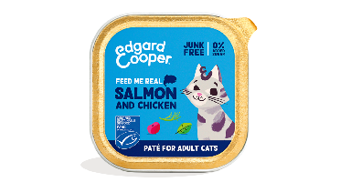Edgard&Cooper Cat Adult Paté Salmon&Chicken 85 gram