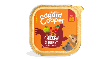 Edgard&Cooper Dog Adult Cup Chicken&Turkey 300 gram