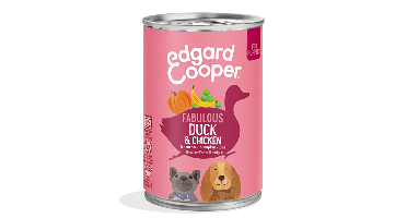 Edgard&Cooper natvoer Duck&Chicken 6 x 400 gram