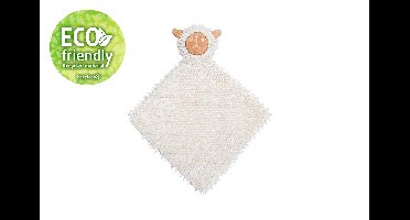 Beeztees Puppy Eco Knuffellap Lu Wit 37 x 28 x 4 cm