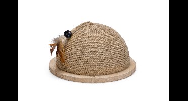 Designed by Lotte Houten halve Krabbol Vivi 34,5 x 34,5 x 18,5 cm