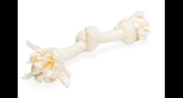 Beeztees Puppy Speeltouw Pim 3 knopen Beige 30 x 6 x 4,5 cm