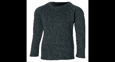 Heatkeeper Kinder Thermoshirt Lange Mouw Comfort Antraciet Melange-152/164