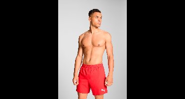 Puma Zwembroek Heren Mid Shorts Rood-XXL