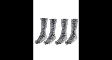 Heatkeeper Heren Thermo Sokken 4-pack Medium Grey
