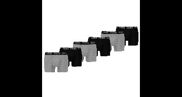 Puma Boxershorts Everyday Basic 6-pack Grey Melange / Black-S