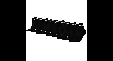 Puma Quartersokken Cushioned New Generation 9-pack Zwart-39/42