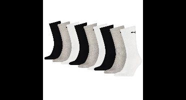 Puma Sportsokken Zwart Grijs Wit 9-pack-43/46