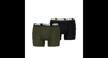 Puma Boxershorts Everyday Basic 2-pack Forest Night-S