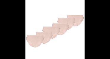 Puma Dames Briefs Invisible Cotton 6-pack Light Pink