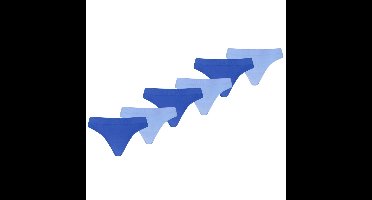 Puma Dames Sport String 3D Knit 6-pack Blauw