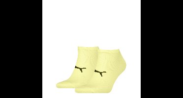 Puma Sport Sneakersokken Light 2-pack Geel-39/42