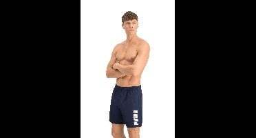 Puma Zwembroek Heren Mid Shorts Navy-XXL