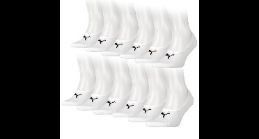 Puma Footies 12-pack Unisex Wit-39/42
