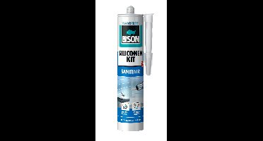 Bison siliconenkit sanitair transparant