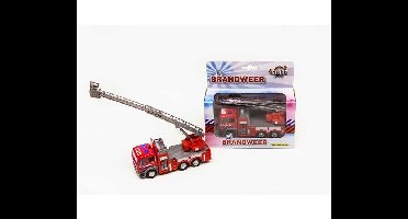 Die Cast brandweer ladderwagen l/g