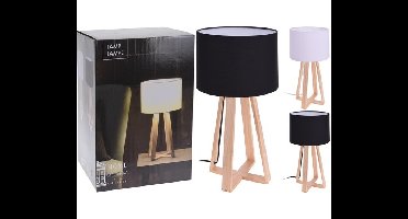 Lamp houten voet 26x26x47,5cm