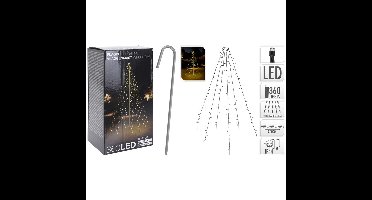 Vlaggenmast Verlichting everlands kunstkerstboomvorm 8m