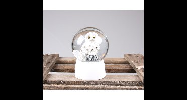 Sneeuwbol sneeuwuil 8 cm