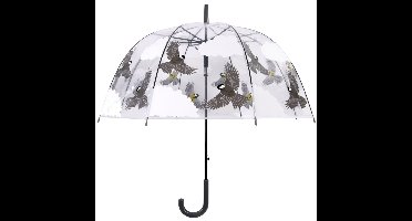 Esschert Design Paraplu 2 zijdig vogel