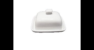 Botervloot porselein 10x7,5x5cm