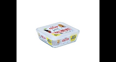 Pyrex Schaal met deksel 2L 20x22cm