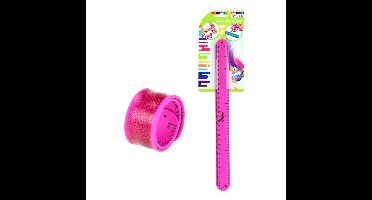Toi Toys Klaparmband liniaal roze