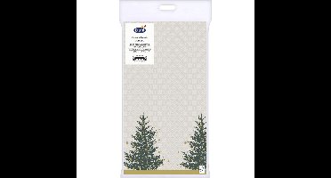 Duni Tafelkleed Trees in Gold 138x220cm