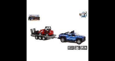 Kids Globe Terreinwagen met shovel 30cm