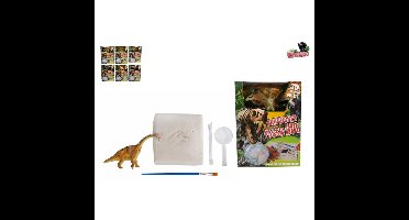 DinoWorld fossiel hakken puzzel met dino