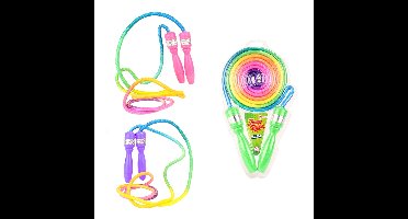 Toi Toys Springtouw regenboog kleuren