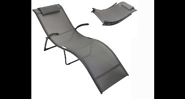 Calypso opvouwbaar ligbed metaal/textil