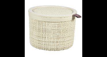 Curver Jute mandje rond 2L Offwhite