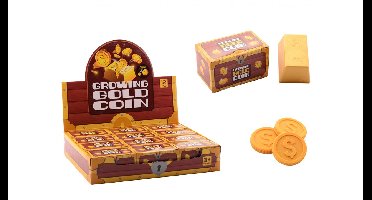 John Toy Groeiende munt in goudstaaf