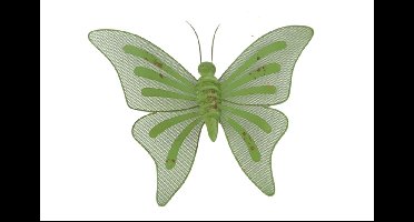 Deco Vlinder Fab 44x3,5x33cm metaal