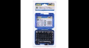 Kinzo Bit & dopsleutelset 37-delig