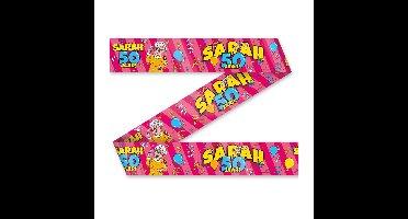 Paperdreams Party Tape Sarah 50 jaar
