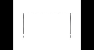 Esschert Design Tafeldecoratieklem zwart