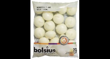 Bolsius Drijfkaars zak a 20 Ivoor