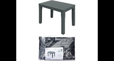 Bankje timor 60x38xh45cm antraciet