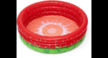 Bestway zwembad 3-rings Aardbei 160x38cm