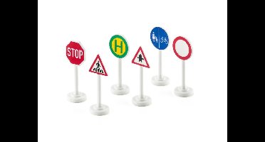 Siku 0857 Verkeersborden set a 6 stuks