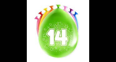 Paperdreams Happy party ballon - 14 jaar