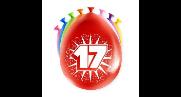 Paperdreams Happy party ballon - 17 jaar