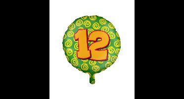 Paperdreams Happy folie ballon - 12 jaar