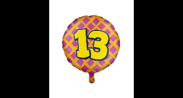 Paperdreams Happy folie ballon - 13 jaar